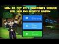 How To Make A 24/7 Minecraft Server - For Java And Bedrock Edition