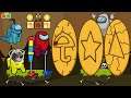 Among Us Squid Game Dalgona Candy Game 3 - Genie Ghost & Memes