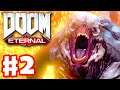 DOOM Eternal - Gameplay Walkthrough Part 2 - Exultia! Campaign! (PC)