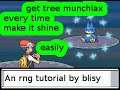 Easy Tree Munchlax every time and make it shiny too :D