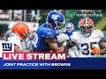 First Joint Practice with Browns: TOP Highlights & Analysis | Giants Training Camp