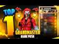 GRANDMASTER RANK PUSH IN JUST 8 HOURS😎😉❤️ FASTEST PLAYER TO REACHED GRANDMASTER 🇮🇳🇮🇳🇮🇳