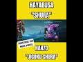 Hayabusa "Shura" VS Hanzo " Jigoku Shura" | Battle of Skin | MLBB