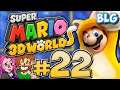 Lets Play Super Mario 3D World Deluxe - Part 22 - Blood Pressure Is Rising