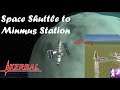 MK2 Shuttle to Minmus Space Station [KSP]