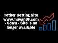 Tether Betting Site www.muyan66.com - Scam - Site is no longer available