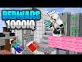 1000IQ Bedwars Plays | Minecraft Bedwars Pro Moments