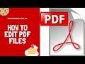 How to edit PDF files with Foxit PhantomPDF.