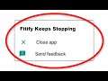 How To Fix Fitify Keeps Stopping Error Android & Ios - Fix Fitify App Not Open Problem