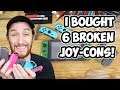I Bought 6 BROKEN Switch Joy Cons for $100! Will I Make Any Profit??