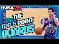 NBA 2K Mobile Top 5 Point Guards By Rarity | Best PG Players To Craft
