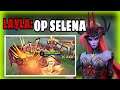 SELENA IS SO OP WOTH THIS SKIN || SELENA ABYSS SKIN GAMEPLAY