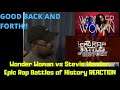 Wonder Woman vs Stevie Wonder Epic Rap Battles of History REACTION