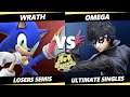 4o4 Smash Night 36 Losers Semis - Wrath (Sonic) Vs. omega (Joker) SSBU Ultimate Tournament