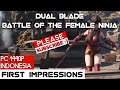 Dual Blade ~ Battle of The Female Ninja Gameplay Indonesia First Impressions 1080p 60 FPS