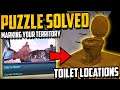 Golden Toilets - SOLVED - Marking Your Territory Challenge Guide - Where To Find - Borderlands 3