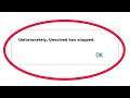 How To Fix Unfortunately Unsolved Has Stopped Error in Android & Ios Mobile Phone