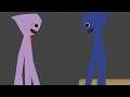 Huggy Wuggy meets Kissy Missy (Poppy Playtime) - Stickman Animation
