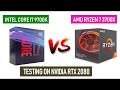 R7 3700X vs i7 9700k - RTX 2080 - Gaming Comparisons