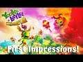 Yooka-Laylee and the impossible Lair First Impressions!