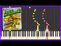 Beach Bunny - Jazz Jackrabbit 2 [Piano Tutorial] Synthesia MIDI Cover ♫ ジャズ・ジャックラビット・ツー ピアノ 楽譜 音楽