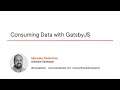 Data Skills: Consuming Data with GatsbyJS Course Preview