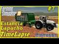 FS19 Timelapse, Estancia Lapacho #7: Working With Loose Straw!
