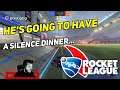 HE's GOING TO HAVE A SILENCE DINNER... | Daily Rocket League Highlights
