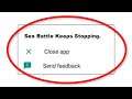 How To Fix Sea Battle Apps Keeps Stopping Error Android & Ios - Fix Sea Battle App Not Open Problem