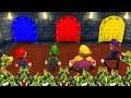 Mario Party 9 MiniGames -  Mario Vs Luigi Vs Wario Vs Waluigi (Master CPU)