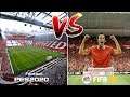 PES 2020 vs FIFA 20 | Stadiums Comparison Ft. Old Trafford, Emirates, San Siro, Johan Cruyff