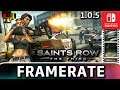 Saints Row: The Third | Patch 1.0.5 with Dynamic Resolution | Frame Rate TEST on Switch