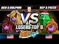 Slap City TOP 8: Aku & Dolphin vs. Rep & Pater - SSC2019 Doubles Losers Top 8