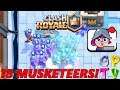The Musketeer Flood: 18 Musketeers at Once! - Clash Royale