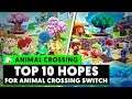 Top 10 HOPES for Animal Crossing Switch!