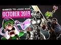 What games to play in october 2019