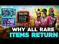 Why All Rare Items Returne 😱 | #short - Garena Freefire