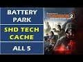 Battery Park: All SHD Tech Cache Locations | Division 2: Warlords of New York