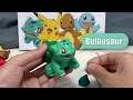 Bulbasaur made from polymer clay, sculpture timelapse【Clay Artisan JAY】#Shorts