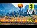 Can 60 SPGs in 1 Battle Crash The Game? | World of Tanks: 60 Artilleries Face Off