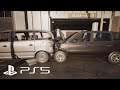 Car Crash Tests Unreal Engine 5 (PS5) The Matrix Awakens