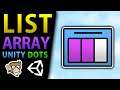 Dynamic Buffers in Unity DOTS (Array, List)