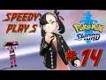 FIRST BATTLE AGAINST MARNIE! | Speedy Plays Pokemon Sword | Part 14