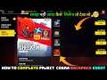 HOW TO COMPLETE PROJECT COBRA NEW CHECK IN EVENT IN FREE FIRE
