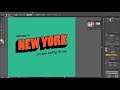 How To Create A Postcard Text Effect In Adobe Illustrator CS6