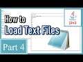 How to Make Notepad in Java (4/8) - Load Text Files