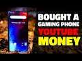 I Bought A Gaming Phone From YouTube Money 🔥[12 GB RAM]+ PUBG MOBILE + FREE FIRE TEST
