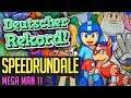 Mega Man 11-Speedrun in 34:19 von Demulant (weltbester Deutscher) | Speedrundale