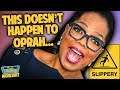 OPRAH WINFREY FALLS ON STAGE | Double Toasted