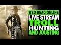 Red Dead Online Troll Hunting & Jousting With The Posse